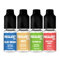 Realest CBD 2000mg Terpene Infused CBG Booster Shot 10ml (BUY 1 GET 1 FREE)
