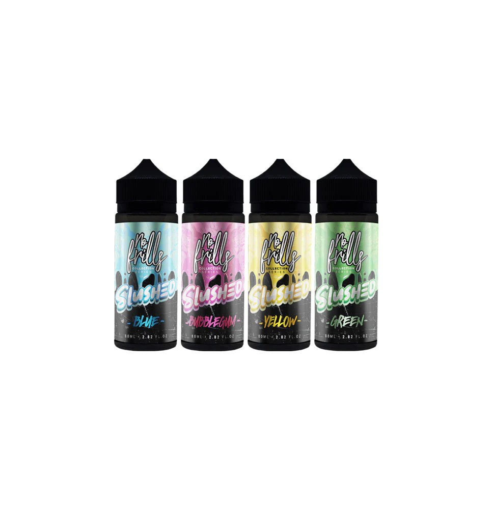 No Frills Collection Slushed 80ml Shortfill 0mg (80VG/20PG)