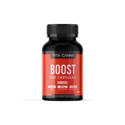 Buy Vita Canna 500mg Broad Spectrum Functional CBD Vegan Capsules - 50 Caps | Express Highs UK