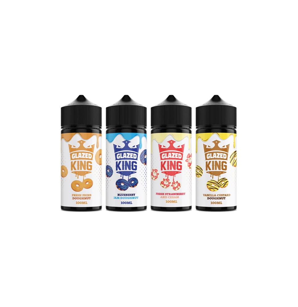 Glazed King 100ml Shortfill 0mg (70VG/30PG)
