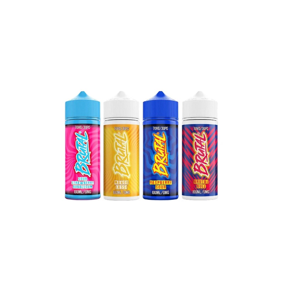 0mg Just Juice Brutal Drinks 100ml Shortfill (70VP/30PG)