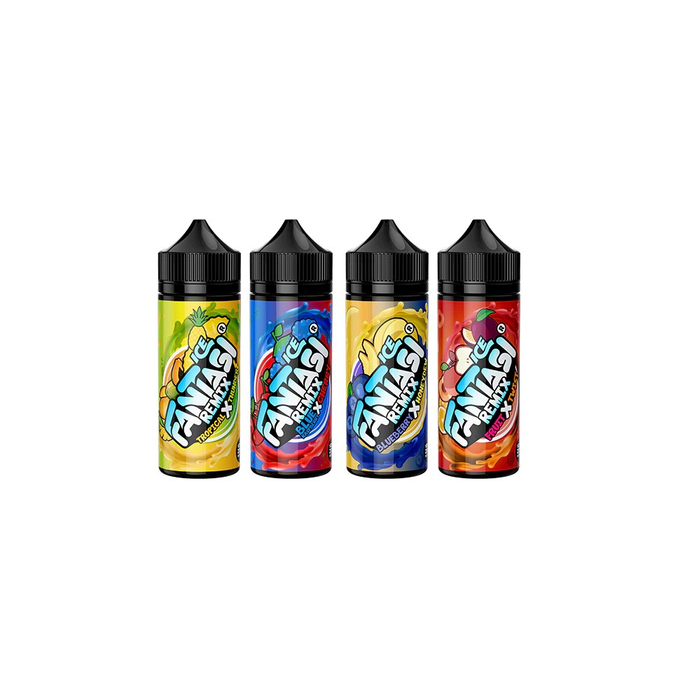 0mg Fantasi Ice Remix 100ml Shortfill E-Liquid (70VG/30PG)