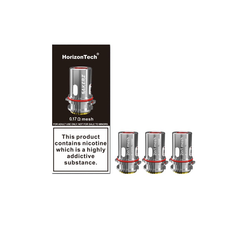 Buy Horizon Tech Sakerz 2in1 Mesh Coils 0.17ohm | Express Highs UK