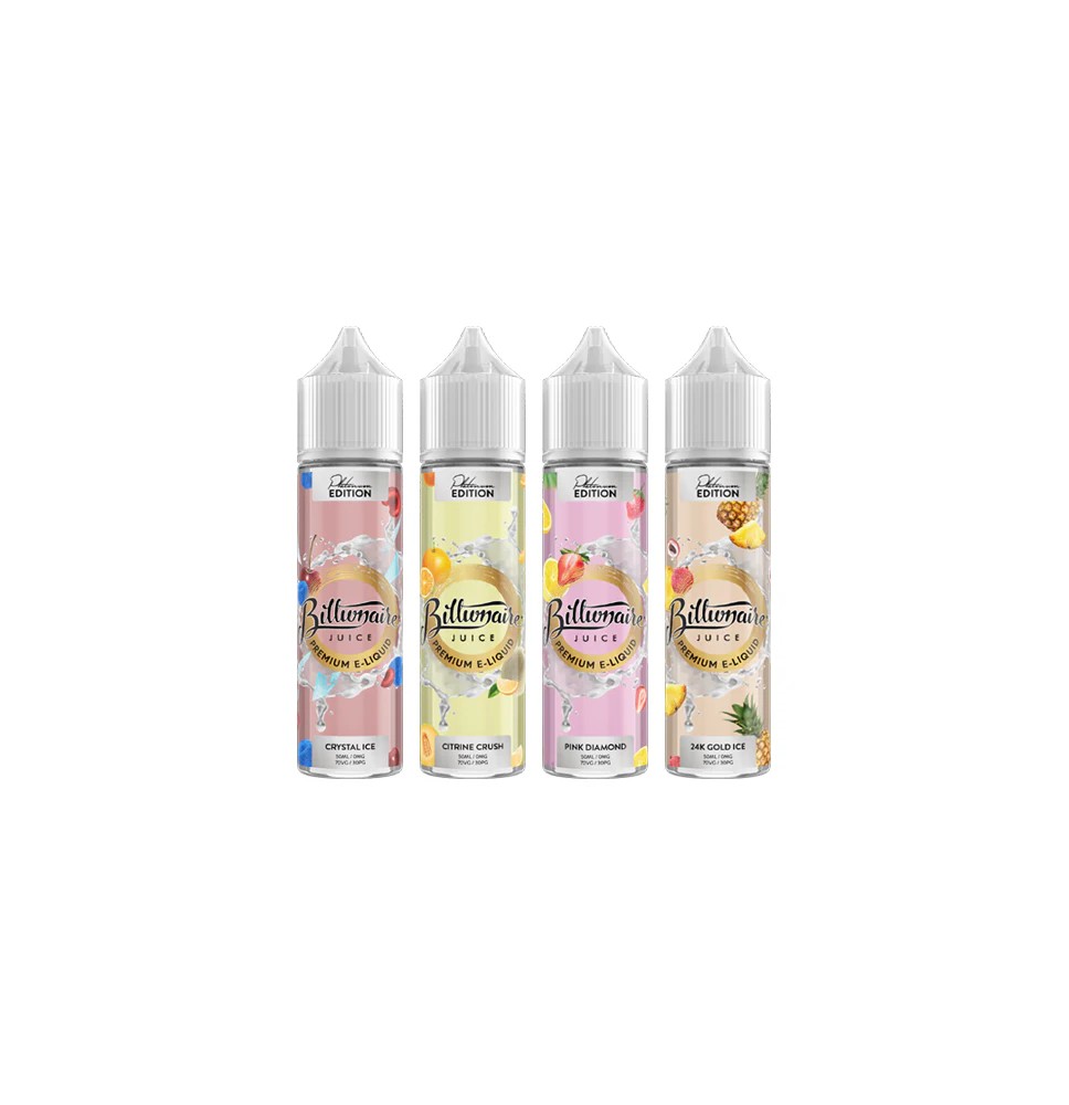 Billionaire Juice Platinum Edition 50ml Shortfill 0mg (70VG/30PG)