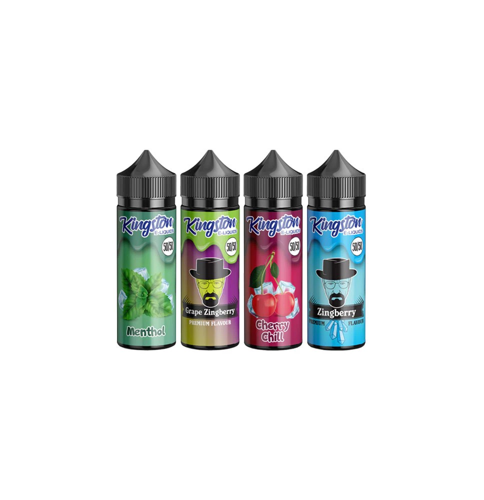 Kingston 120ml Shortfill 0mg (50VG/50PG)