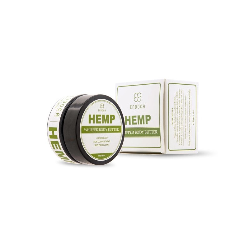 Buy Endoca 450mg CBD Hemp Whipped Body Butter - 30ml | Express Highs UK