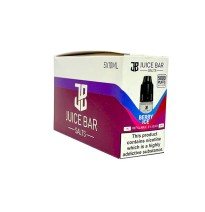 10mg Juice Bar Salts 10ml Nic Salts - Pack Of 5 (50VG/50PG)