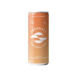 Buy Goodrays 30mg CBD Blood Orange & Grapefruit Seltzer 250ml | Express Highs UK