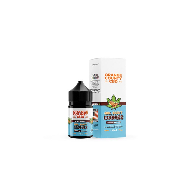 Buy Orange County CBD Cali Range 1500mg CBD 50ml E-liquid (60VG/40PG) | Express Highs UK