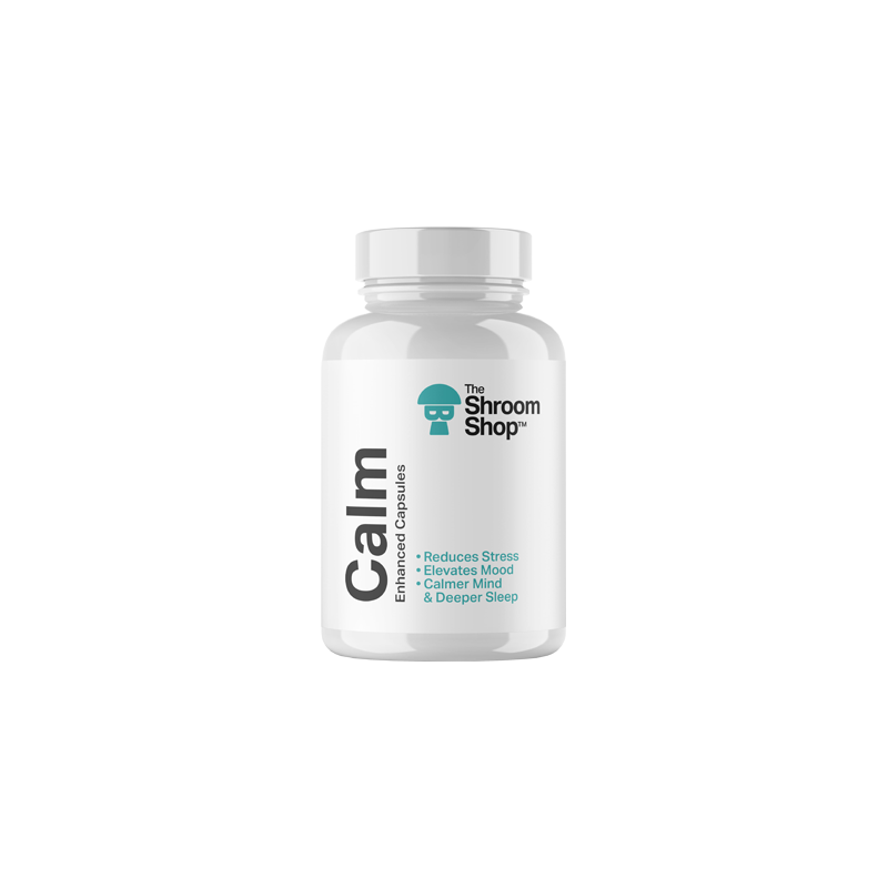 Buy The Shroom Shop Enhanced Calm 67500mg Capsules - 90 Caps | Express Highs UK