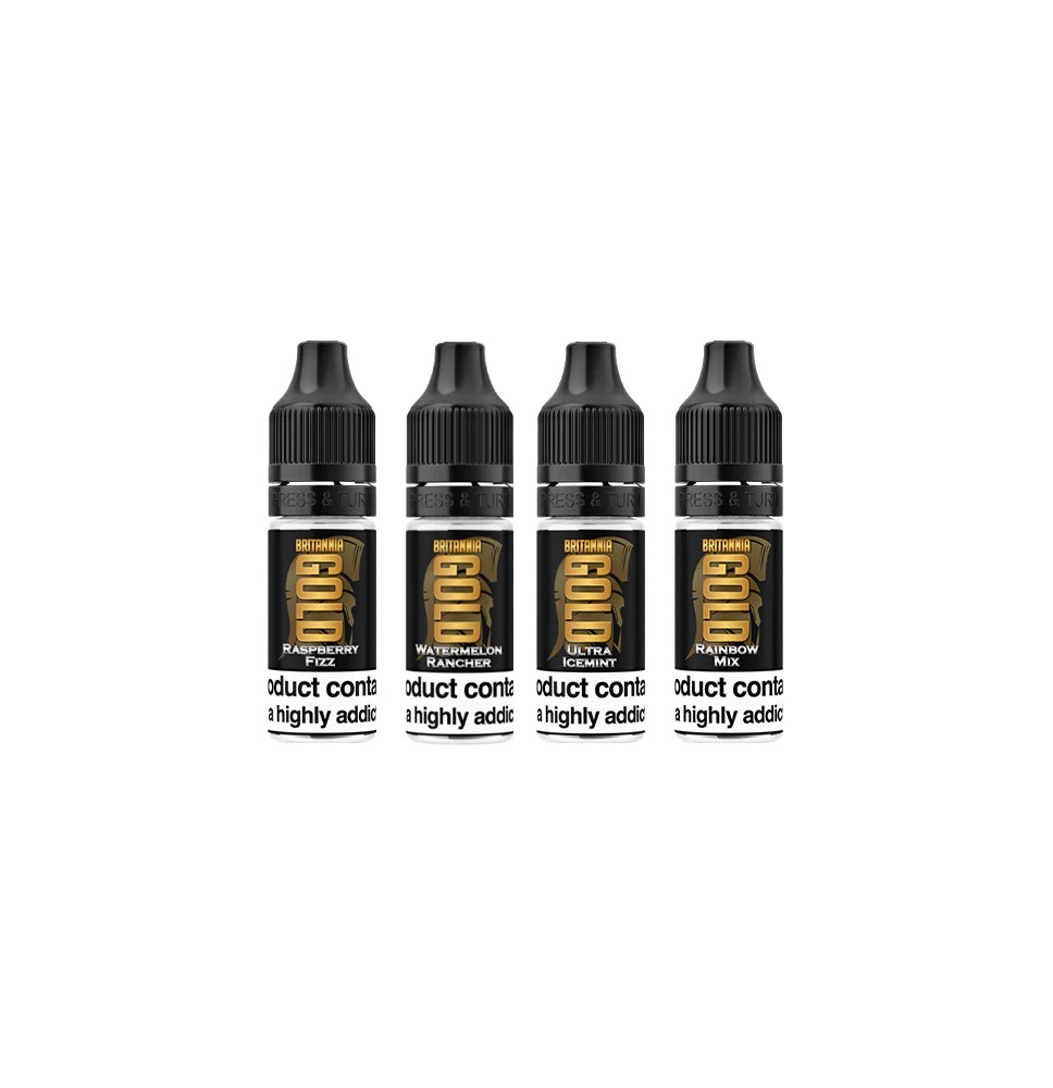 Britannia Gold 18mg 10ml E-Liquids (40VG/60PG)
