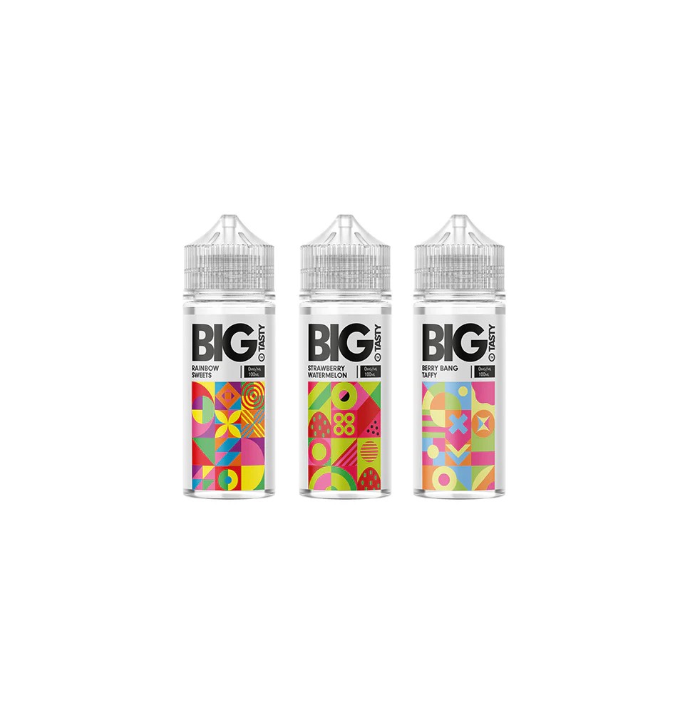 The Big Tasty Candy Rush 100ml Shortfill 0mg (70VG/30PG)