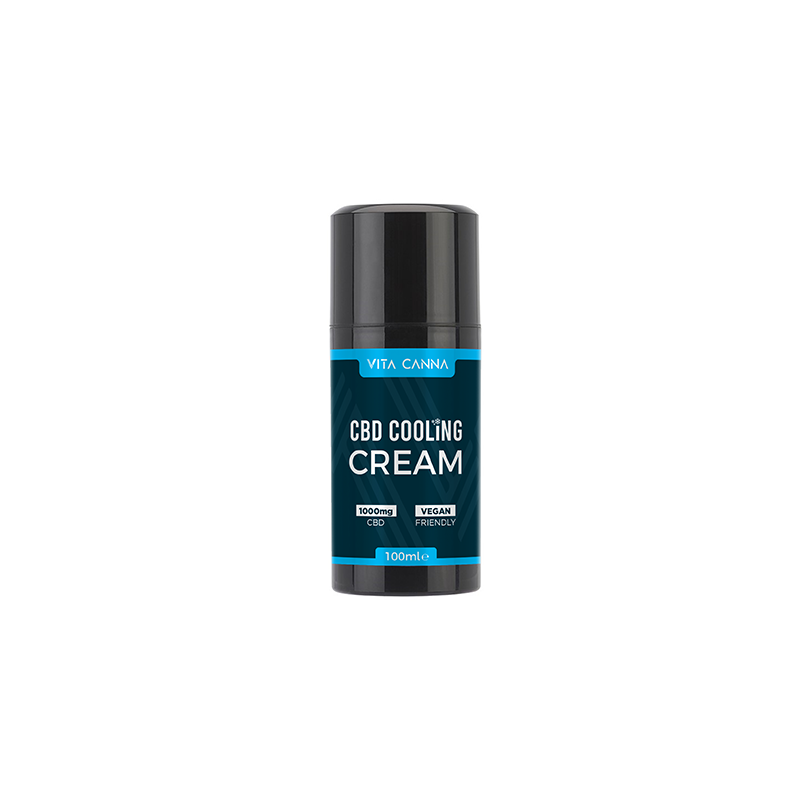 Buy Vita Canna 1000mg CBD Cooling Cream 100ml | Express Highs UK