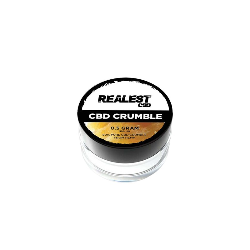 Buy Realest CBD 500mg 80% Broad Spectrum CBD Crumble (BUY 1 GET 1 FREE) | Express Highs UK