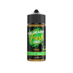 Buy Colorado Fresh 1000mg CBD Vaping Liquid 100ml (50PG/50VG) | Express Highs UK