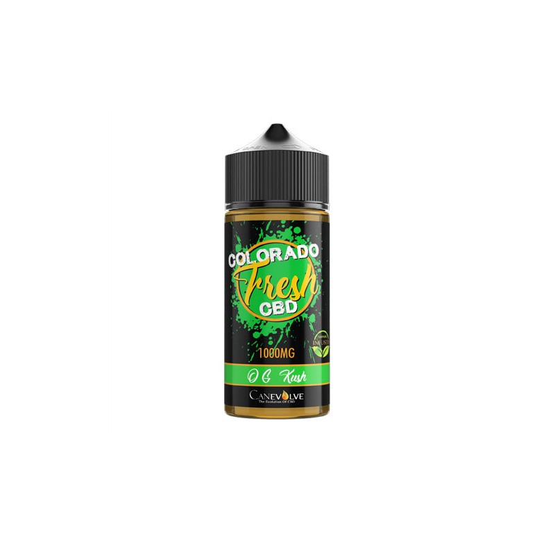 Buy Colorado Fresh 1000mg CBD Vaping Liquid 100ml (50PG/50VG) | Express Highs UK