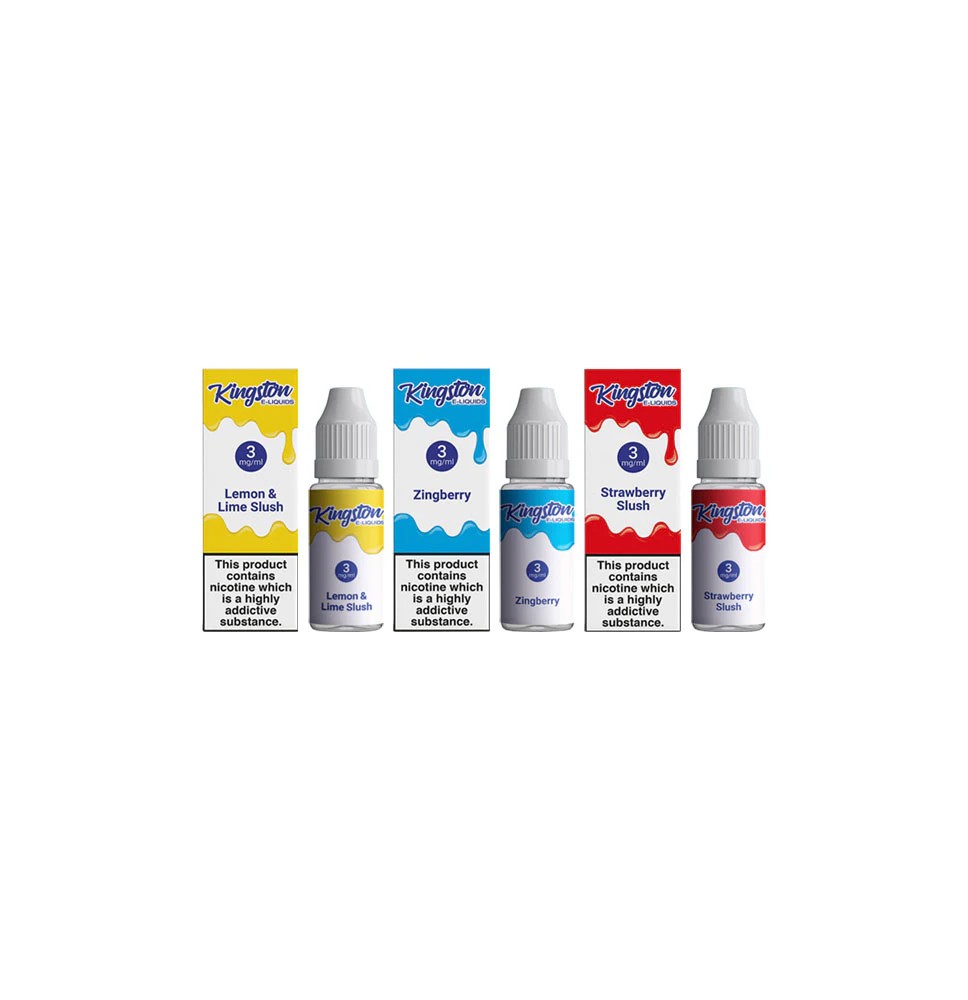 Kingston 6mg 10ml E-liquids (50VG/50PG)