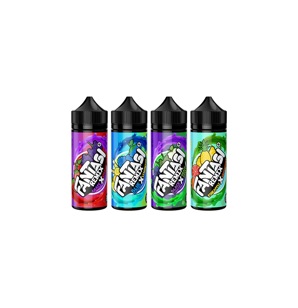 0mg Fantasi Remix 100ml Shortfill E-Liquid (70VG/30PG)