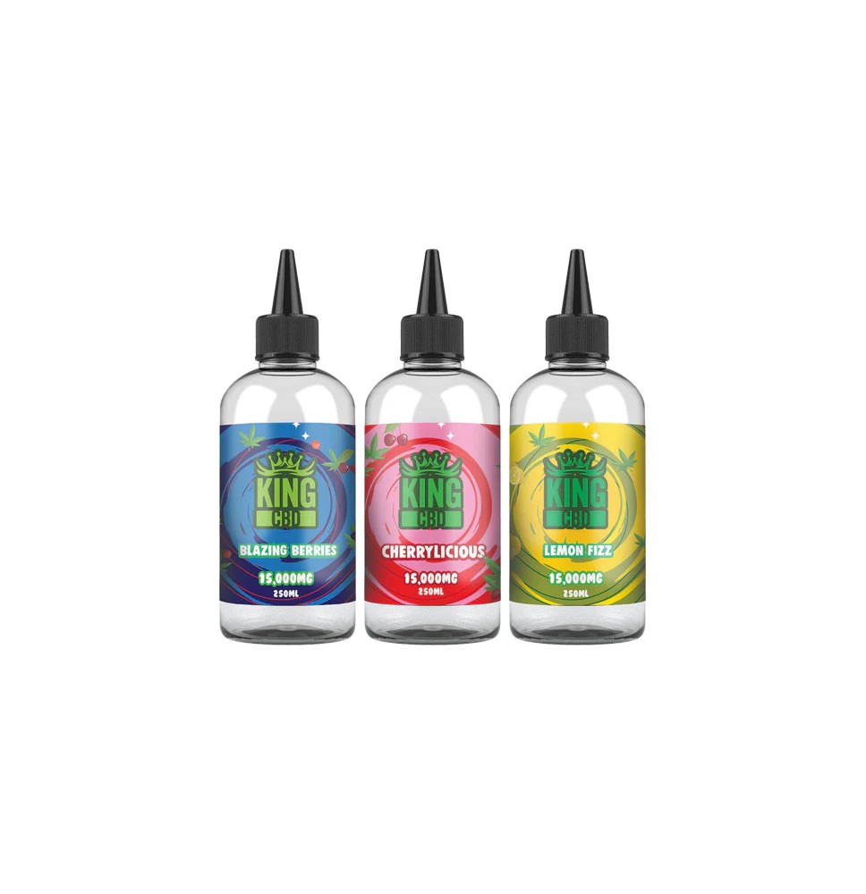 King CBD 15,000mg CBD E-liquid 250ml (BUY 1 GET 1 FREE)