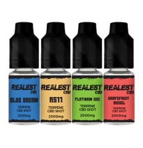 Realest CBD 2000mg Terpene Infused CBD Booster Shot 10ml (BUY 1 GET 1 FREE)