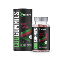 Buy Reakiro 750mg Full Spectrum CBD Cherry Vegan Gummies - 30 Pieces | Express Highs UK