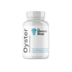 Buy The Shroom Shop Oyster Mushroom 45000mg Capsules - 90 Caps | Express Highs UK