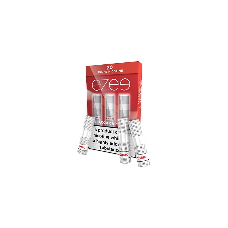 Buy 20mg Ezee E-cigarette Cartridges Tobacco 1050 Puffs | Express Highs UK