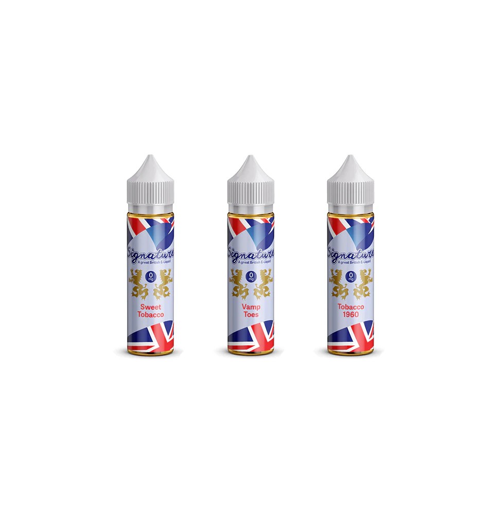Signature Vapours 50ml E-liquid 0mg (50VG/50PG)