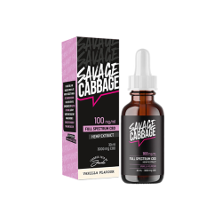 Buy Savage Cabbage 3000mg CBD Oil Vanilla 30ml | Express Highs UK