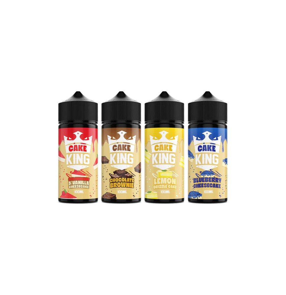 Cake King 100ml Shortfill 0mg (70VG/30PG)