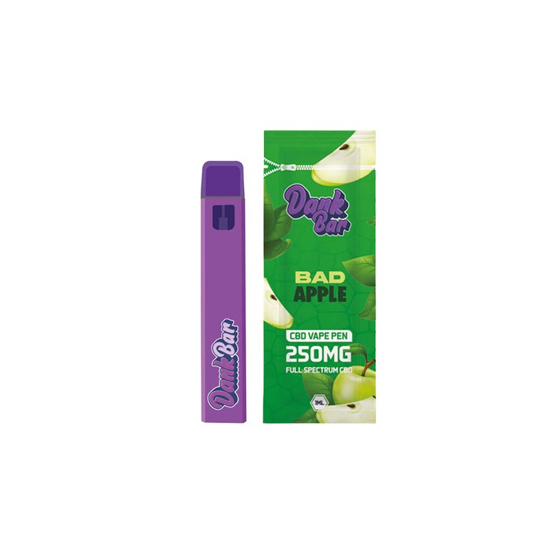 Buy Dank Bar 250mg Full Spectrum CBD Vape Disposable by Purple Dank - 12 flavours (BUY 1 GET 1 FREE) | Express Highs UK