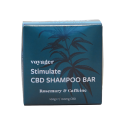 Buy Voyager 100mg CBD Stimulate Shampoo Bar - 100g | Express Highs UK