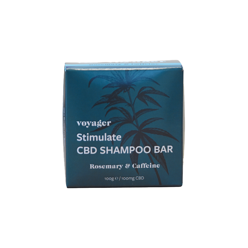 Buy Voyager 100mg CBD Stimulate Shampoo Bar - 100g | Express Highs UK