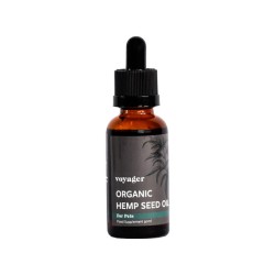 Buy Voyager Pets Organic Hemp Seed Oil - 30ml | Express Highs UK