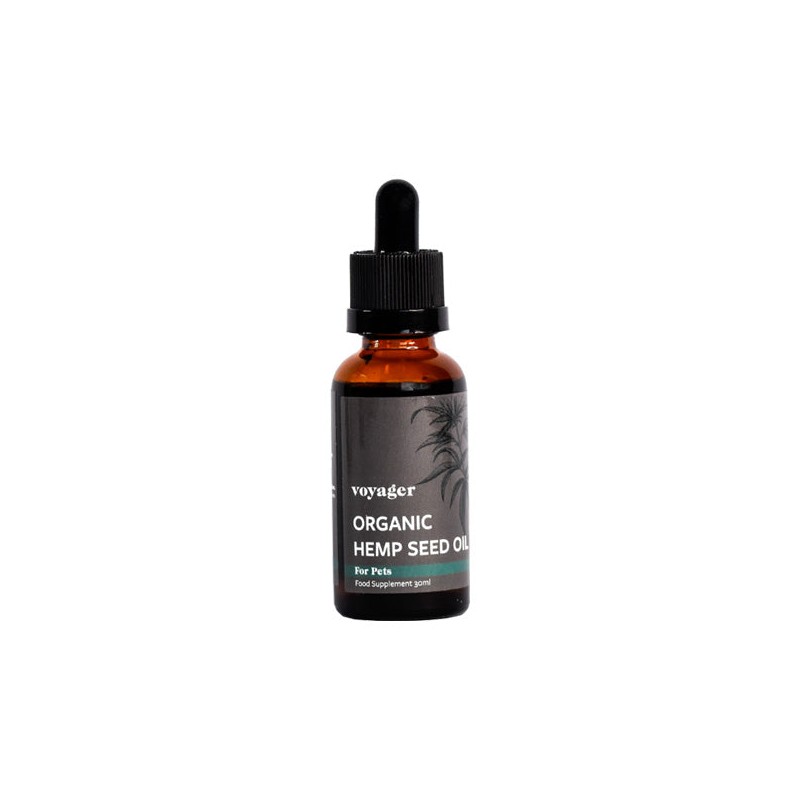 Buy Voyager Pets Organic Hemp Seed Oil - 30ml | Express Highs UK