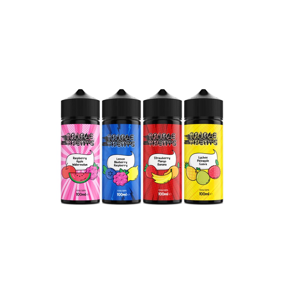 Triple Treats 100ml Shortfill 0mg (70VG/30PG)