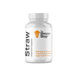 Buy The Shroom Shop Straw Mushroom 45000mg Capsules - 90 Caps | Express Highs UK