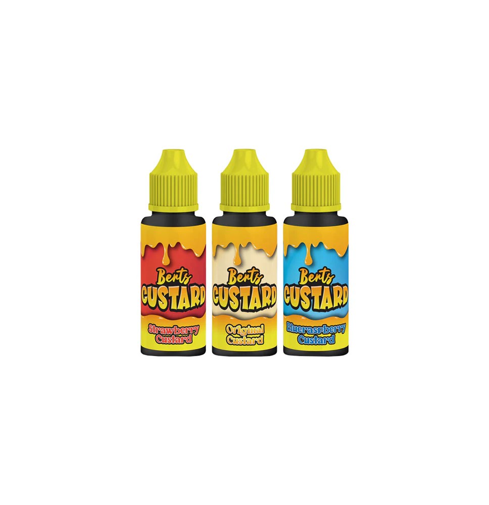 Berts Custard 120ml Shortfill 0mg (70VG/30PG)