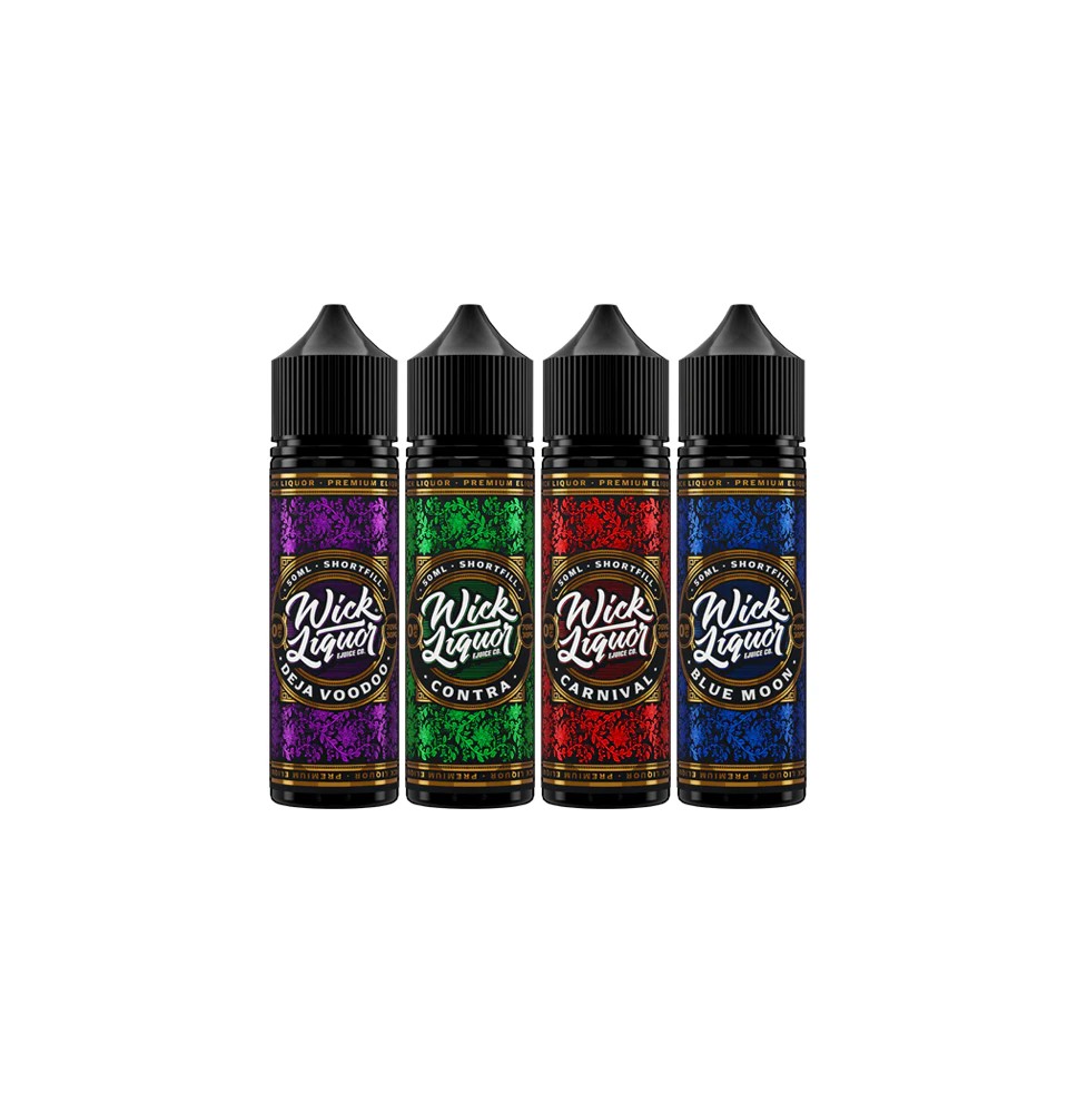 Wick Liquor 50ml Shortfill 0mg (70VG/30PG)