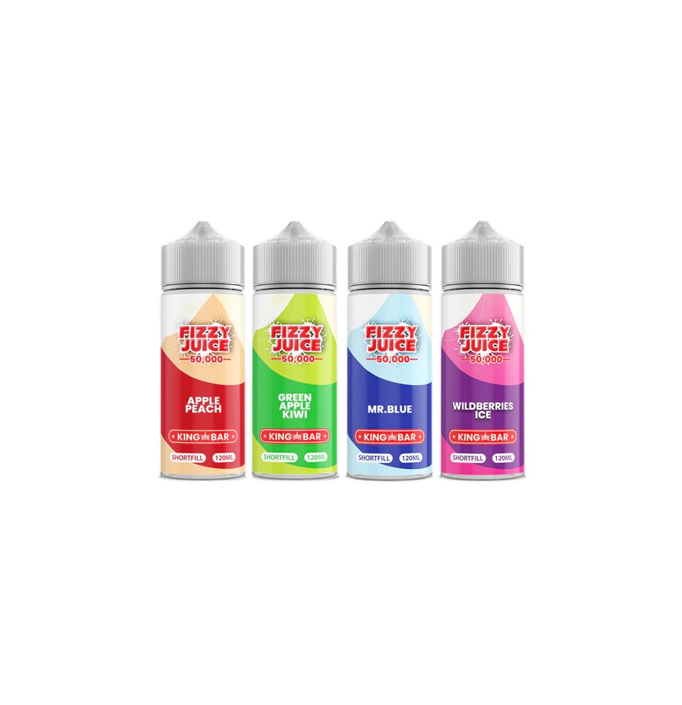 Fizzy Juice King Bar 100ml Shortfill 0mg (70VG/30PG)