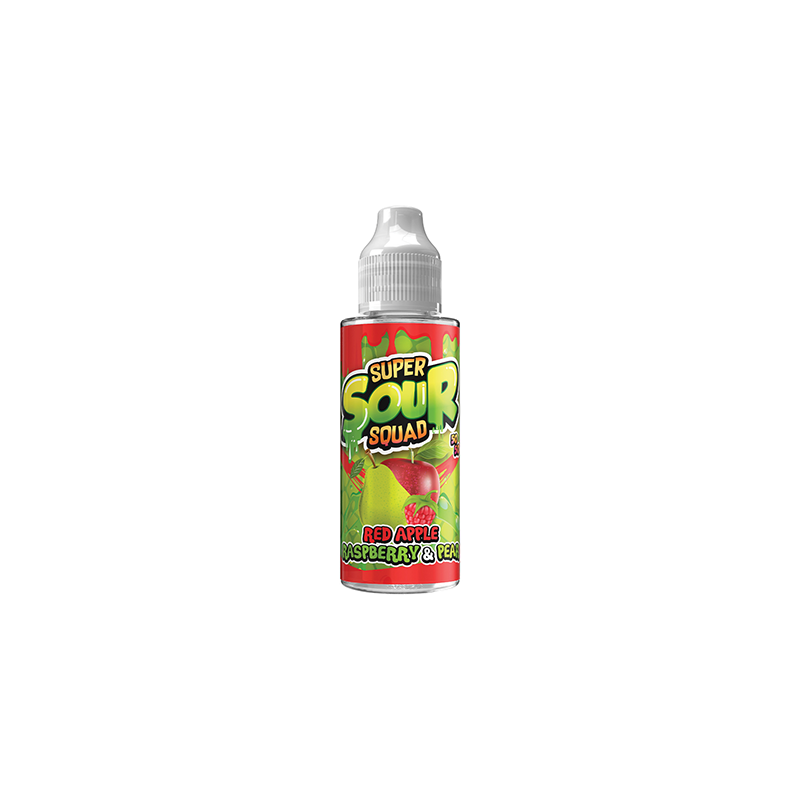 Buy Super Sour Squad By Signature Vapours 100ml E-liquid 0mg (50VG/50PG) | Express Highs UK