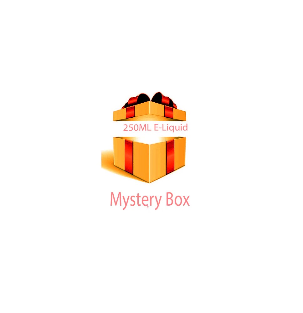 250ml E-liquid MYSTERY BOX + Nic Shots