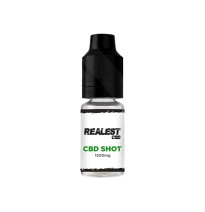Realest CBD 1500mg CBD E-Liquid Booster Shot 10ml (BUY 1 GET 1 FREE)