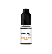 Realest CBD 2000mg CBG E-Liquid Booster Shot 10ml (BUY 1 GET 1 FREE)