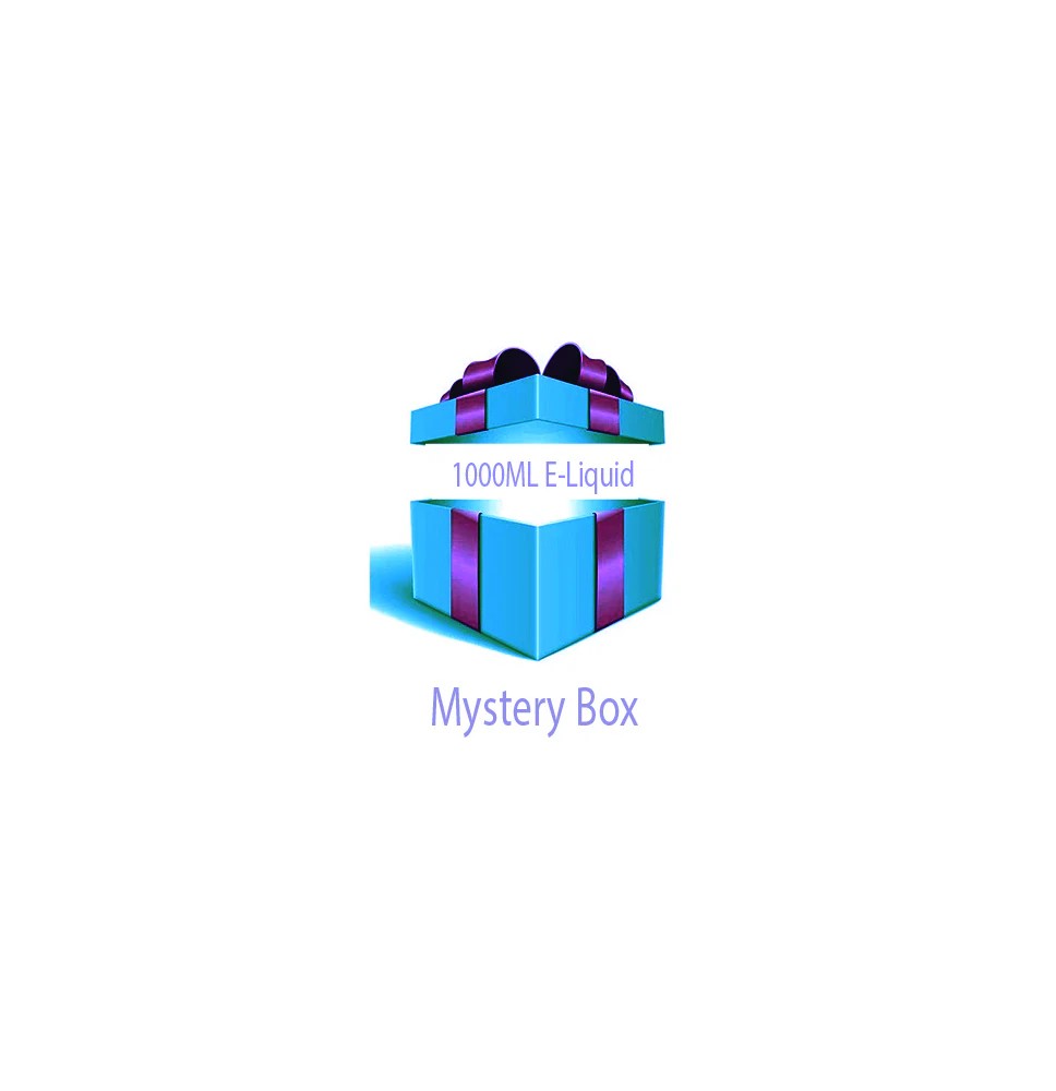 1000ml E-liquid MYSTERY BOX + Nic Shots