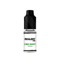 Realest CBD 1000mg CBD E-Liquid Booster Shot 10ml (BUY 1 GET 1 FREE)