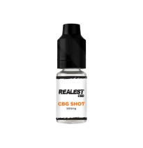 Realest CBD 500mg CBG E-Liquid Booster Shot 10ml (BUY 1 GET 1 FREE)