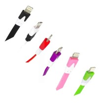1m Flat iPhone Sync Data Charging Cable