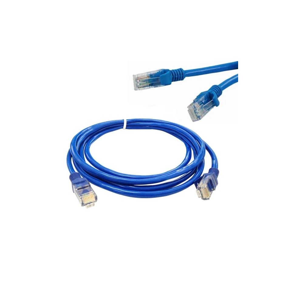 CAT 5E  Ethernet RJ45 Blue Cable