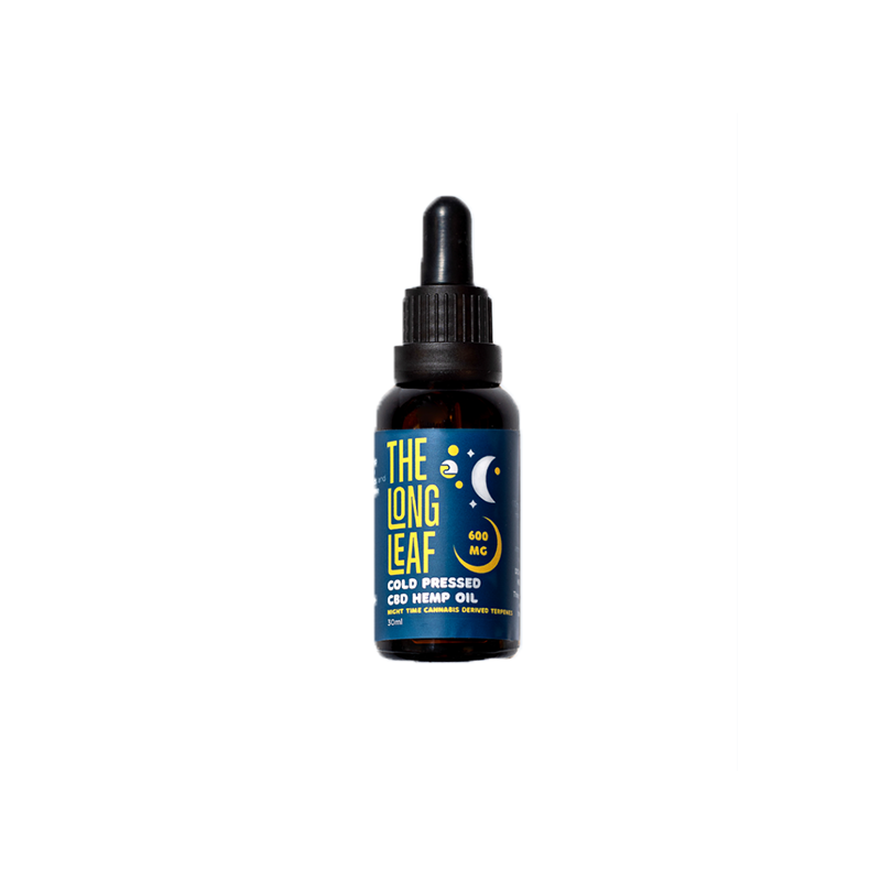 Buy The Long Leaf 600mg Night Cold Pressed Oil 30ml | Express Highs UK